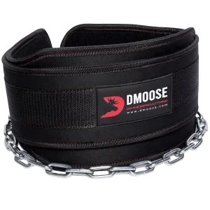 Take weighted dips and pushups to the next level with the Dmoose Dip Belt and Chain, allowing you to add resistance anywhere.