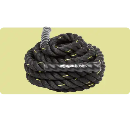 A product image for AmazonBasics Battle Rope