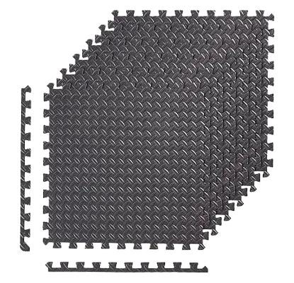 A product image for AmazonBasics Puzzle Exercise Mat