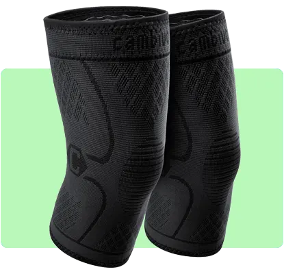 CAMBIVO 2 Pack Knee Braces for Knee Pain - An affordable two-pack of braces for knee issues.