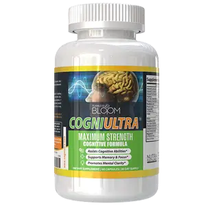 A bottle of Cogniultra Supplement for nootropic and brain health