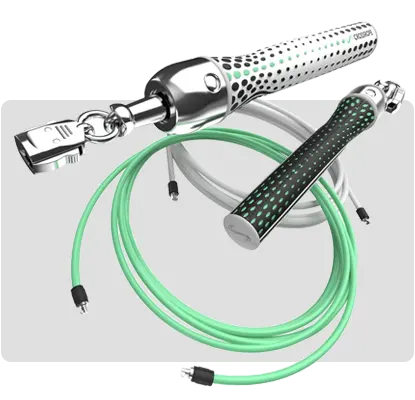 Crossrope Get Lean Weighted ropes for high intensity cardio workout.