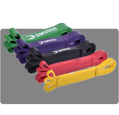 DMoose Pull-Up Assistance Bands to build up to unassisted pull ups.