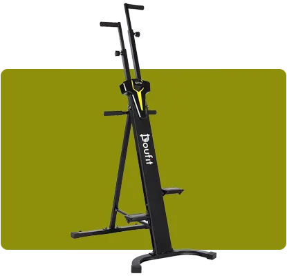 Enjoy a full-body cardio workout with Doufit's vertical climber.