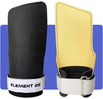 Experience improved grip and comfort with Element 26's IsoGrip hand grips.