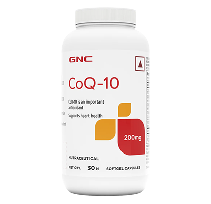 A product image for GNC CoQ-10 200mg