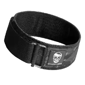 A product image of Gymreapers Quick Locking Weightlifting Belt for power training.