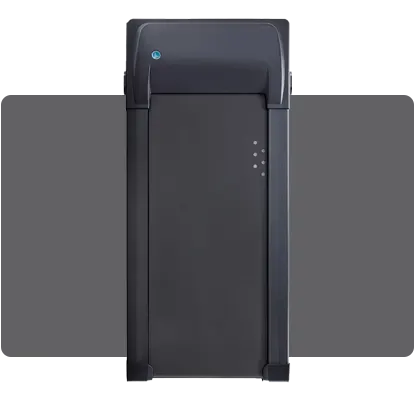 LifeSpan Under-Desk basic treadmill designed to fit comfortably under a desk or table.