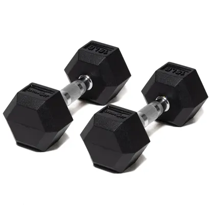 Explore honest feedback on Living.Fit Hex Dumbbells