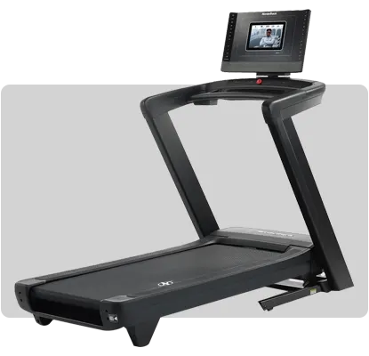 Get commercial-grade workouts at home with the sturdy NordicTrack Commercial 1250 treadmill, built to withstand high-intensity training.