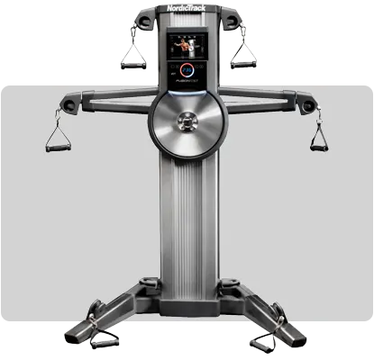 Get a total body workout with the NordicTrack Fusion CST, featuring an adjustable incline and multiple resistance levels to challenge every muscle group