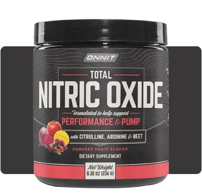 A powerful blend Nitric oxide by Onnit for enhanced strength and recovery.