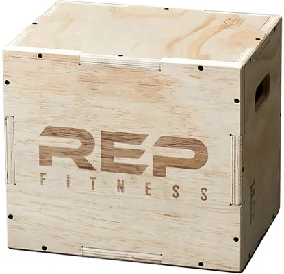 A product image for REP Fitness 3-in-1 Wood Plyo Box