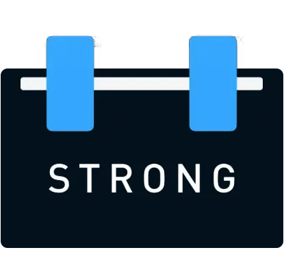 Strong is a simple yet effective app for building muscle with detailed workout programs.