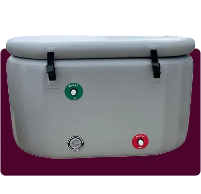 Immerse yourself in icy recovery with Tactilian Store durable cold therapy solution.