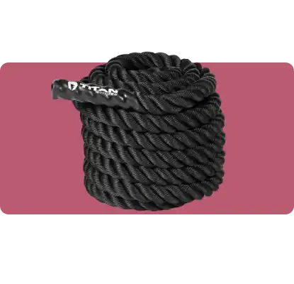 A product image for Titan Fitness Battle Rope