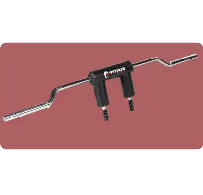 A product image for Titan Safety Squat Olympic Bar V2