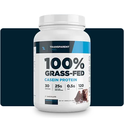 Transparent Labs 100% Grass-Fed Casein Protein