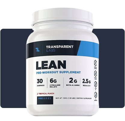 Discover the advantages of choosing Transparent Labs Lean