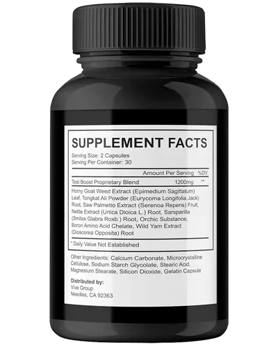 Trouser Cannon Supplement Facts