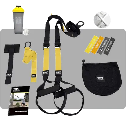 Achieve full-body strength with the TRX Home2 suspension training equipment for small space.